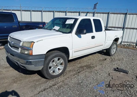 2004 Chevrolet Silverado 1500 Ls from USA, damaged, VIN 2GCEK19V141101532